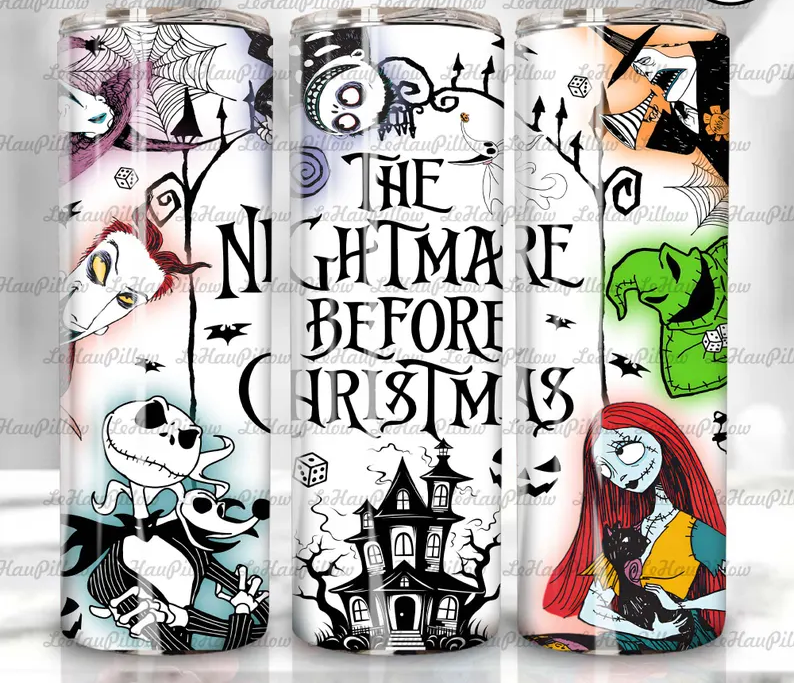 Nightmare Before Christmas - Tumbler & Bottle
