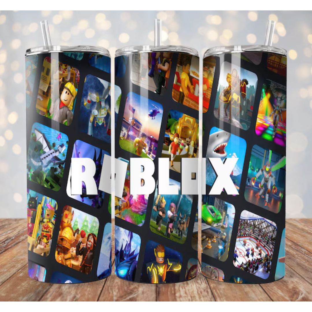 Roblox Squares - Tumbler & Bottle