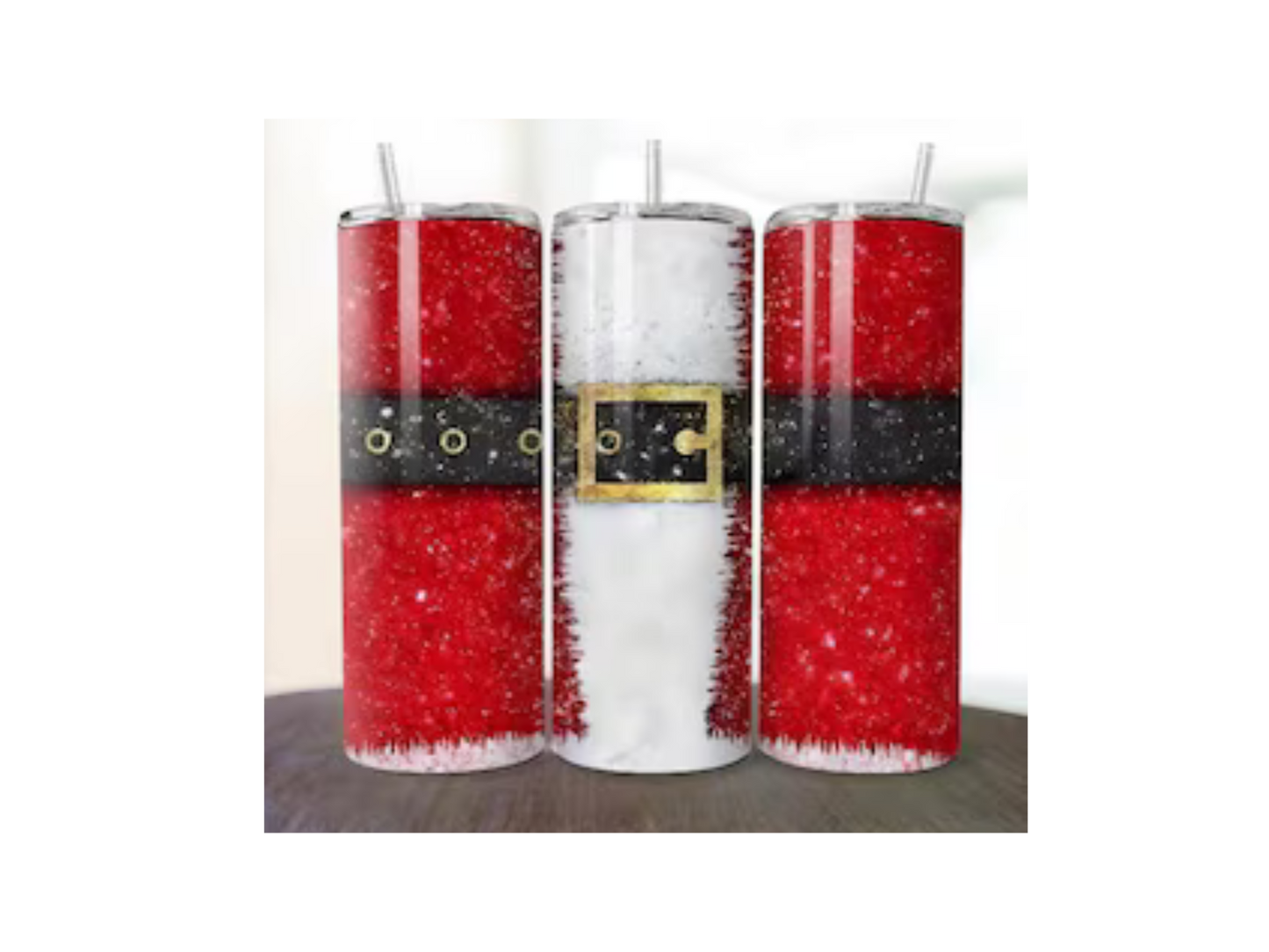 Santas Belt XMAS - Tumbler & Bottle