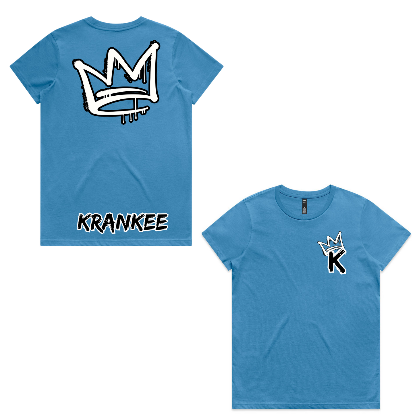 B/W Back Crown - Womens Original Tee