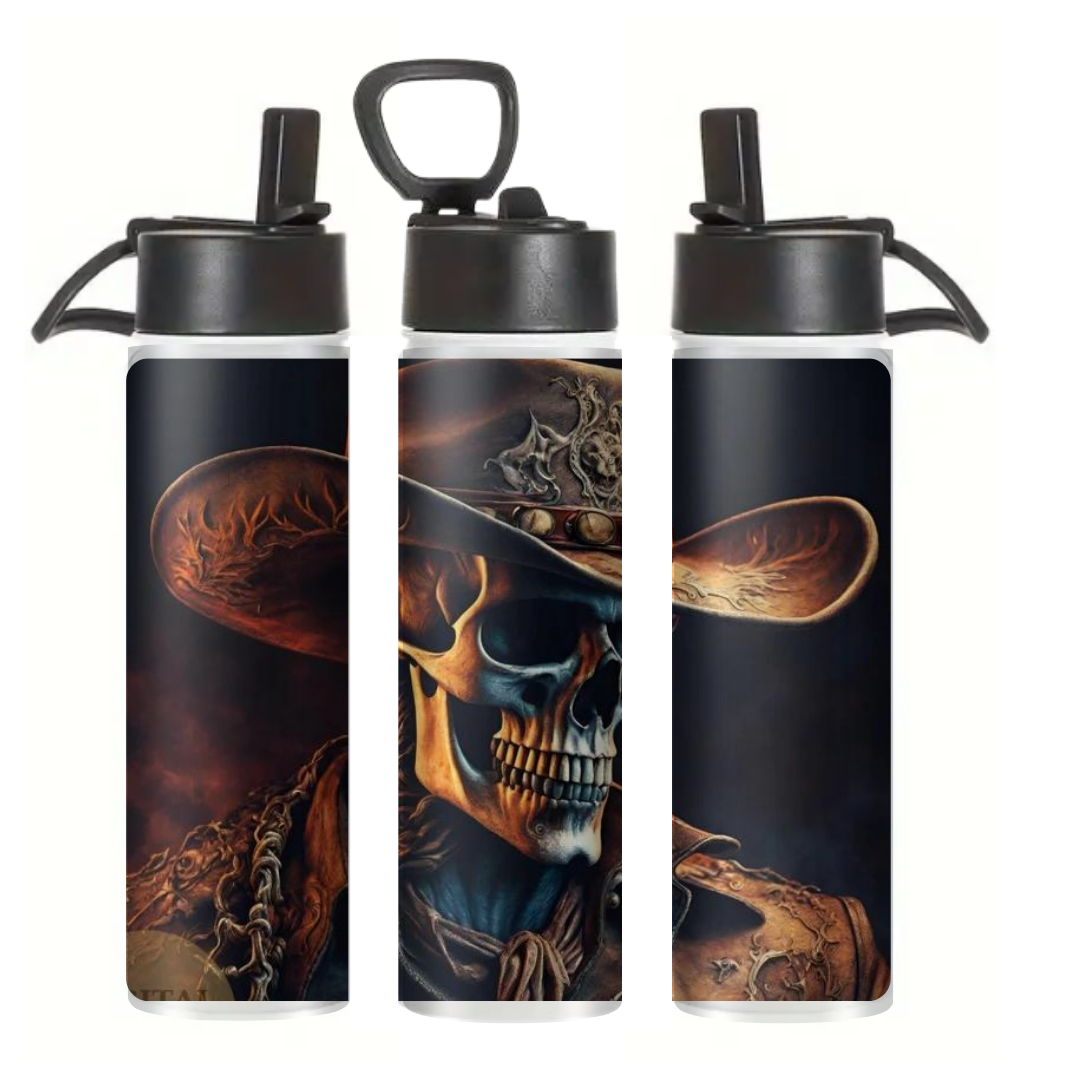 Cowboy Skull - Tumbler & Bottle
