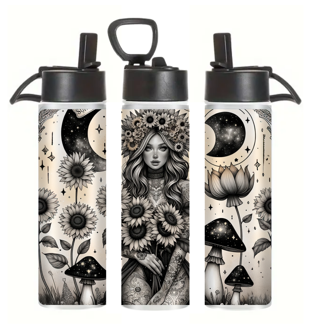 Sunflowers & Moon - Tumbler & Bottle