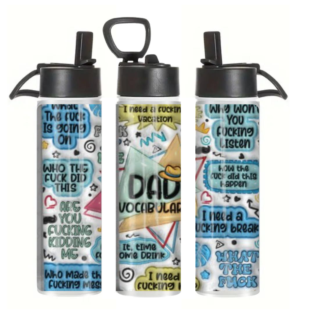 Dad Vocabulary - Tumbler & Bottle