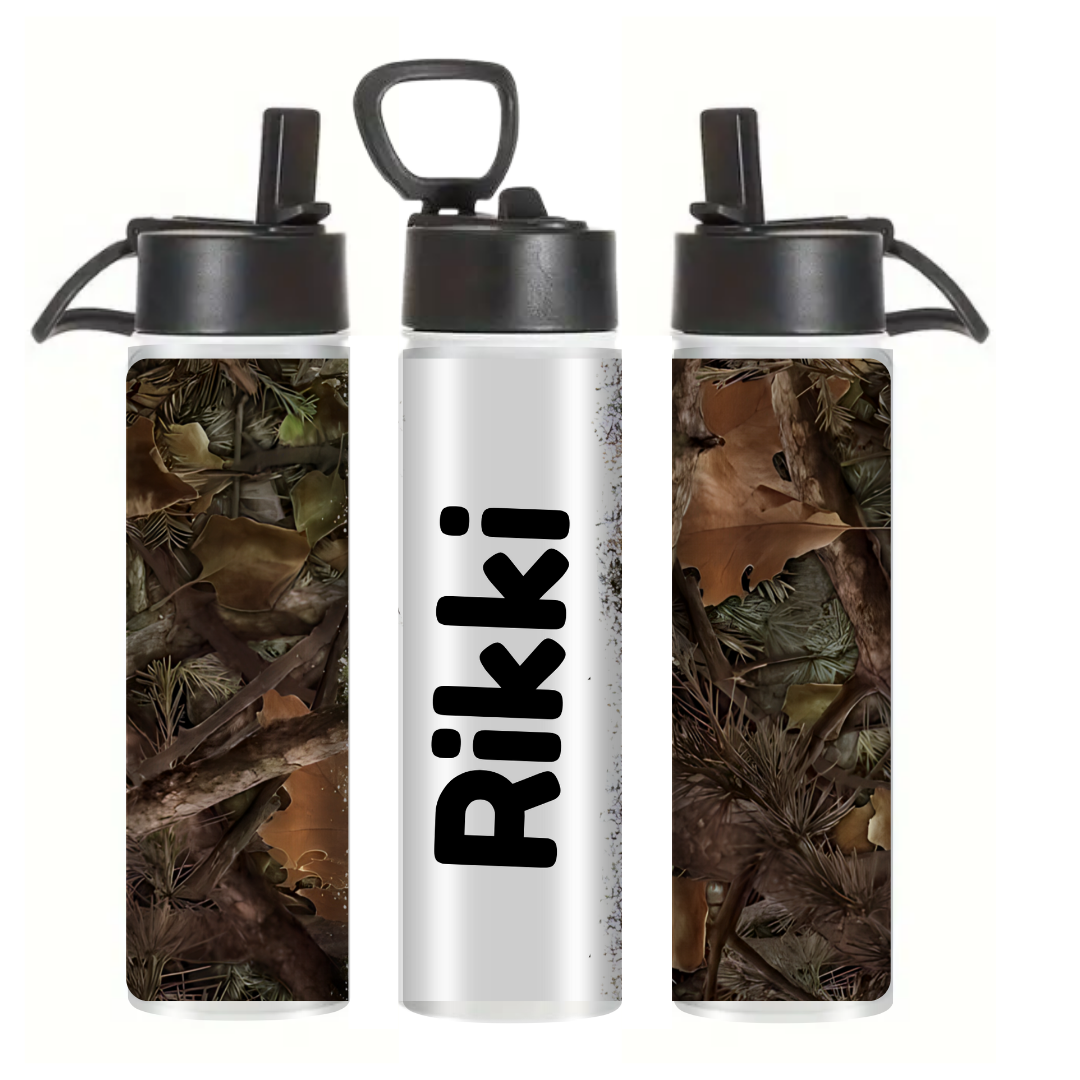 Camo Name - Tumbler & Bottle