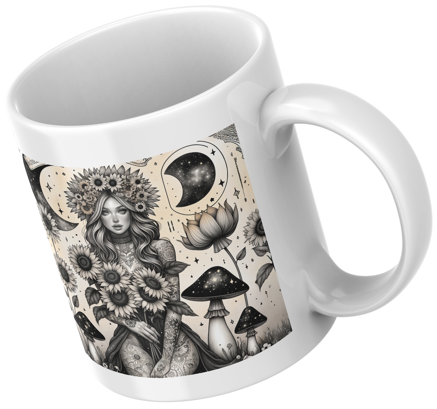 Sunflower Moon - Mug