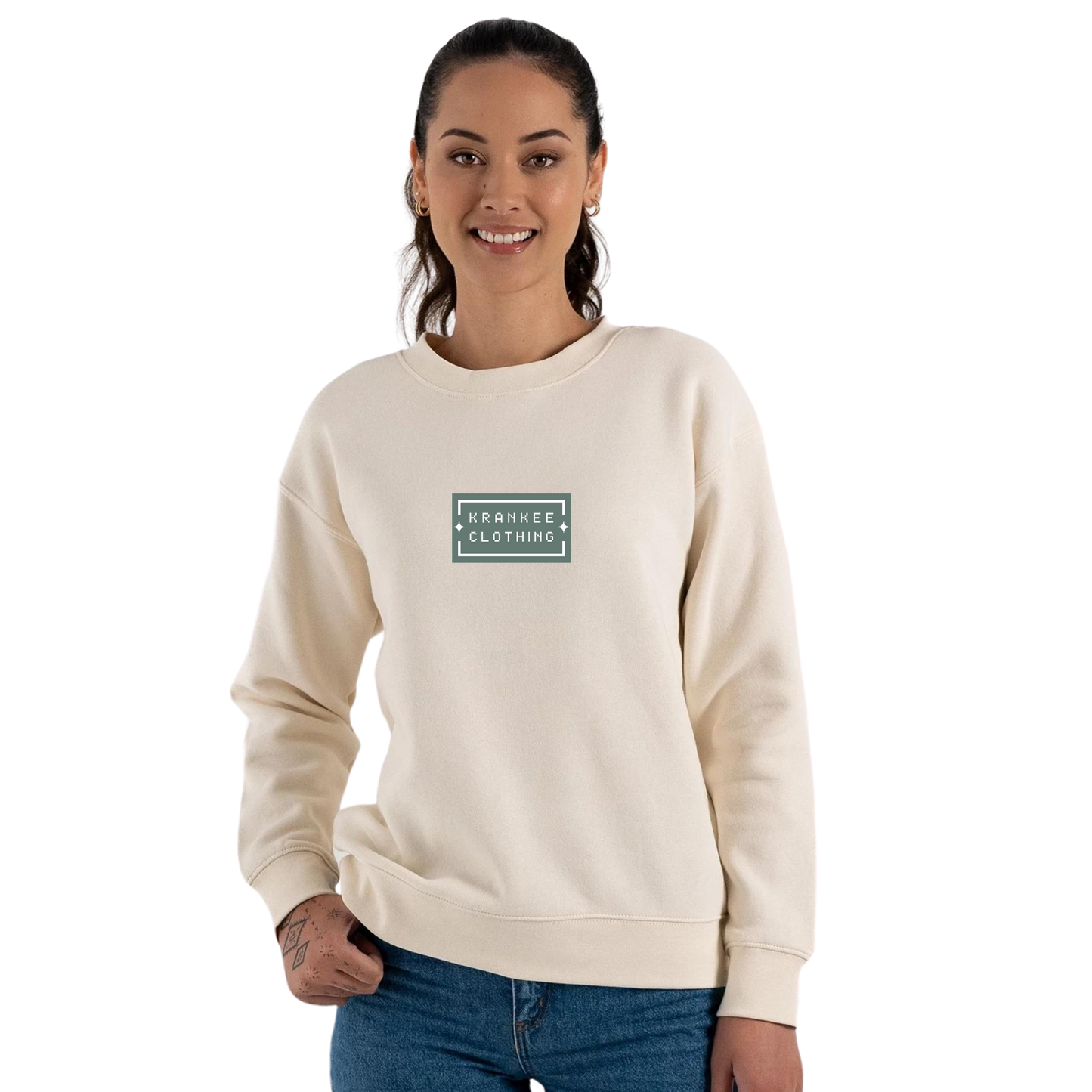 Womens Simple KC Crew Neck