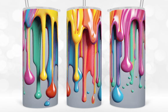Paint Drips - Tumbler & Bottle