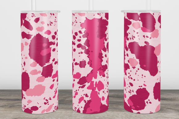 Pink Cow Camo - Tumbler & Bottle