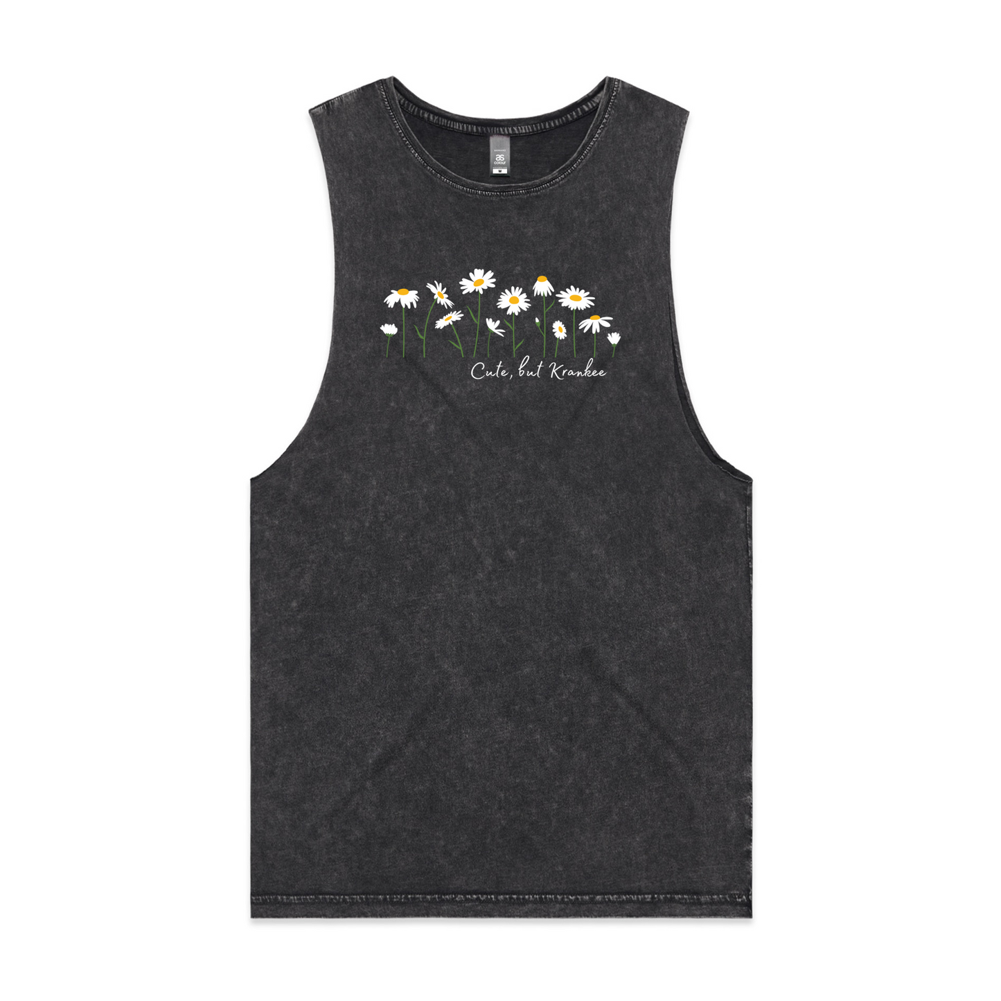 Mens Daisy Low Armpit Tank