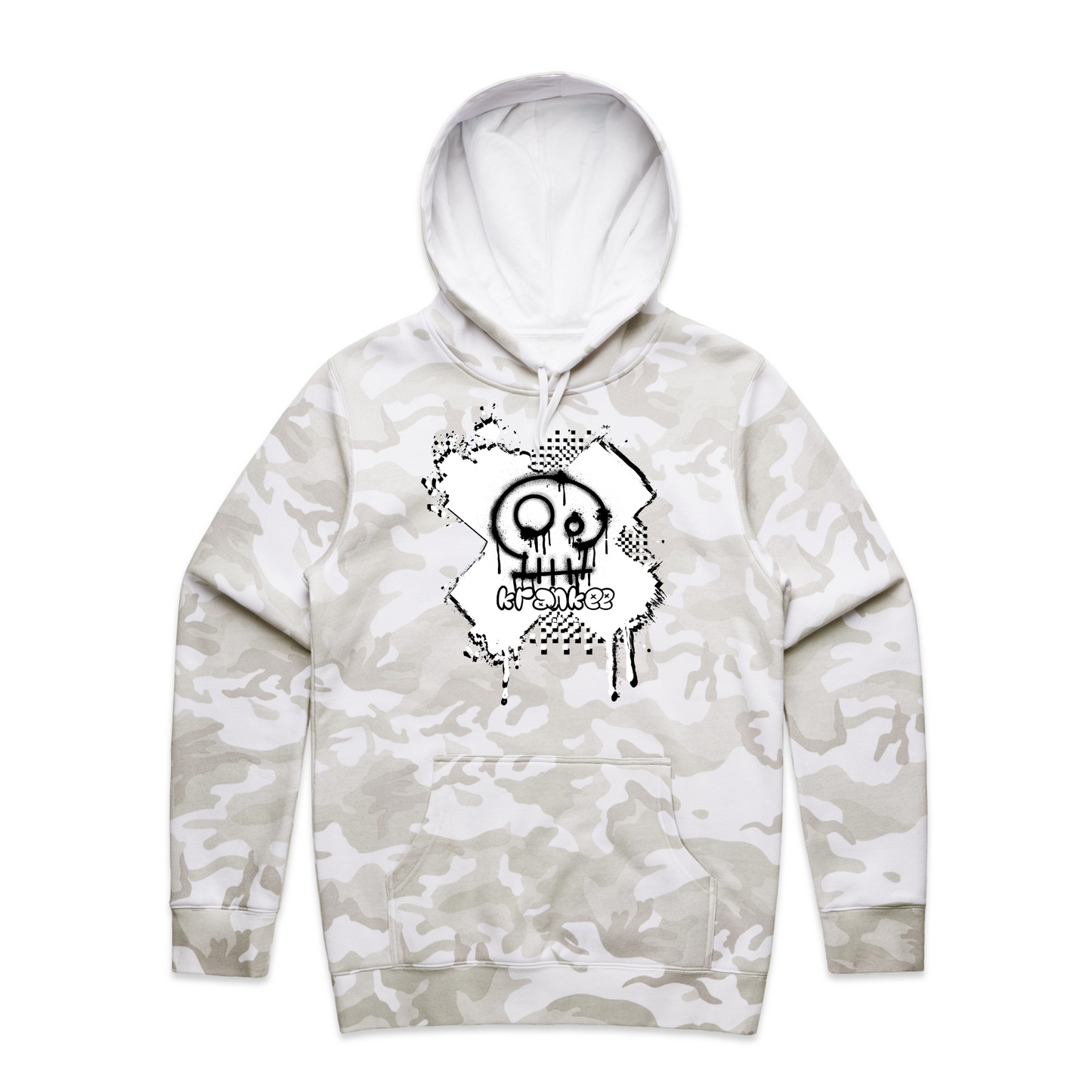 Mens Spray Paint Hoodie