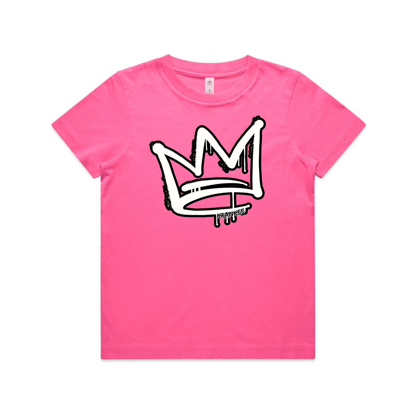 B/W Front Crown - Mens Tee