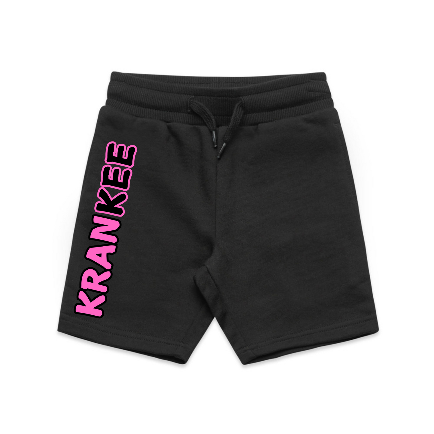 Pink Krankee Split - Kids Shorts
