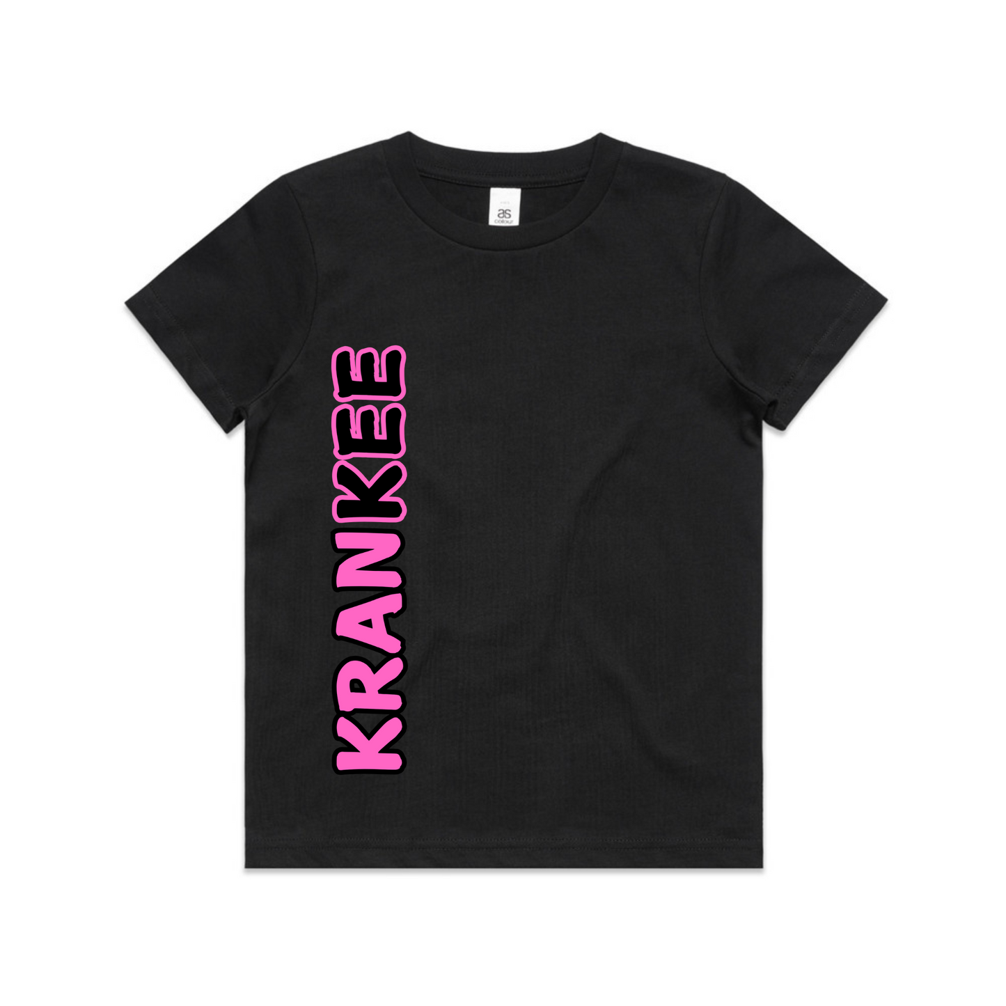 Pink Krankee Split - Kids Tee