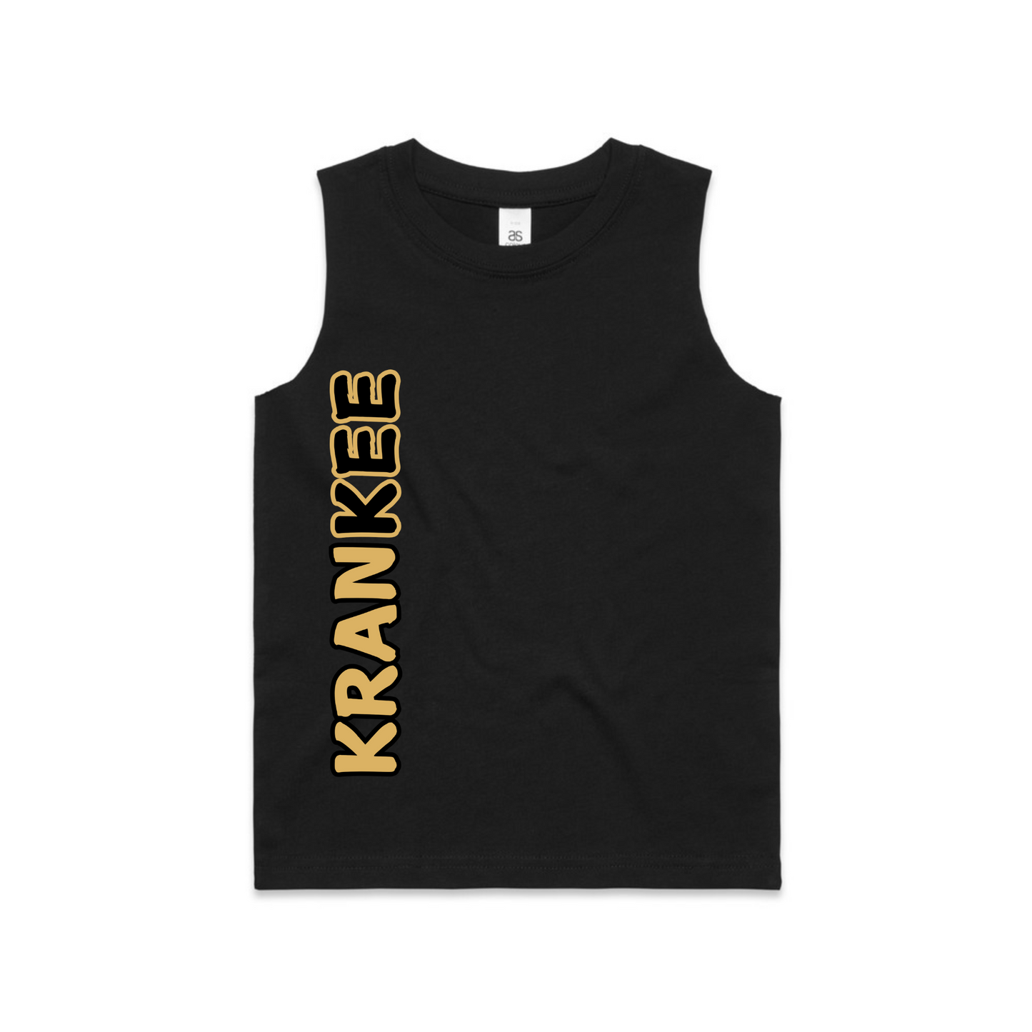 Gold Krankee Split - Kids Tank