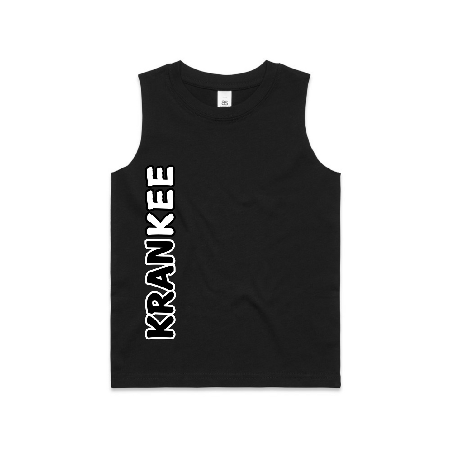 B/W Krankee Split - Kids Tank