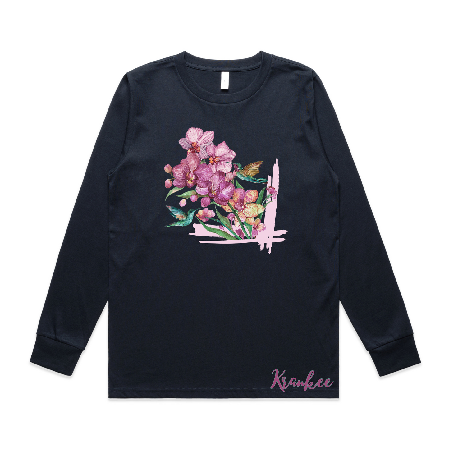 Womens Orchid Long Sleeve