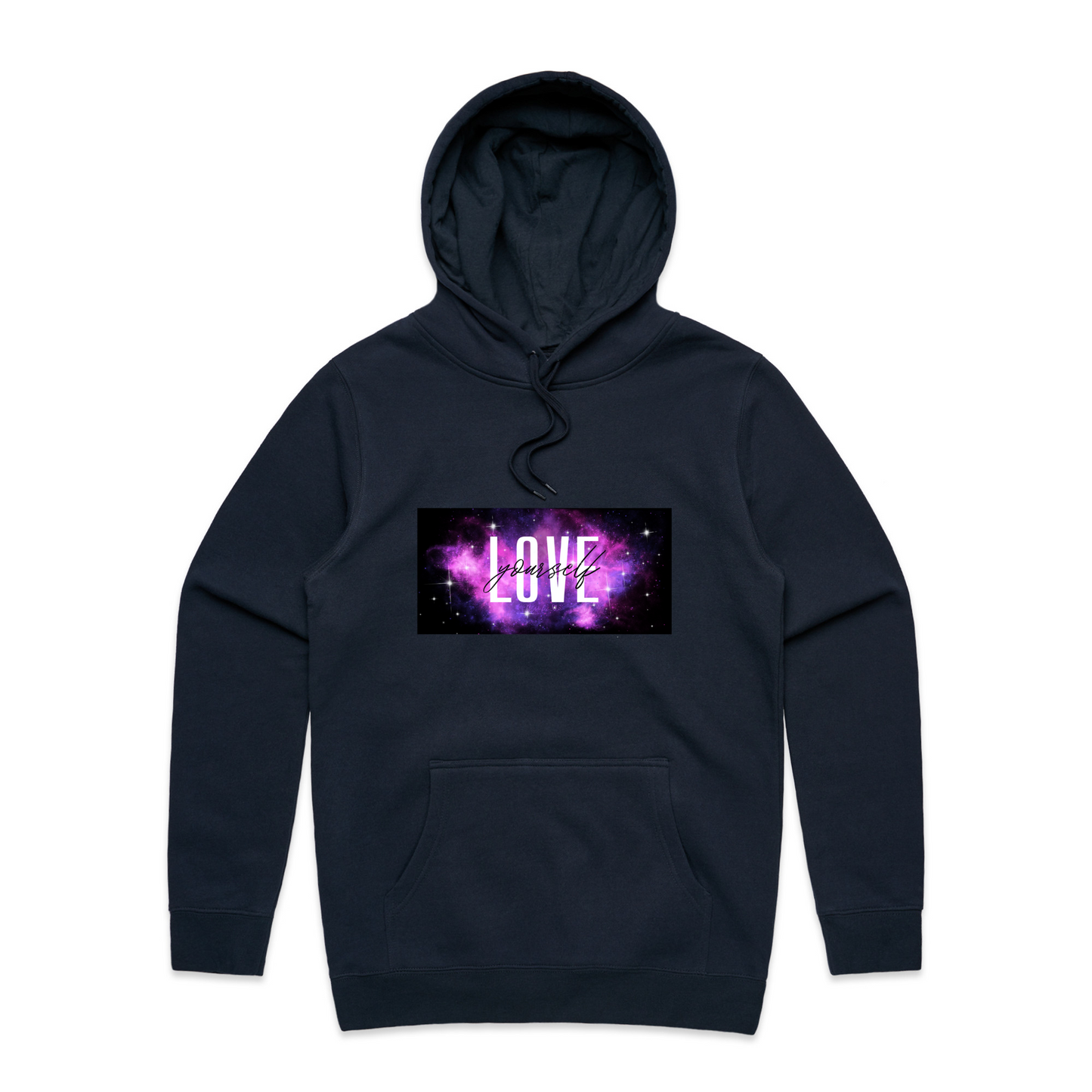 Mens Galaxy Love Hoodie