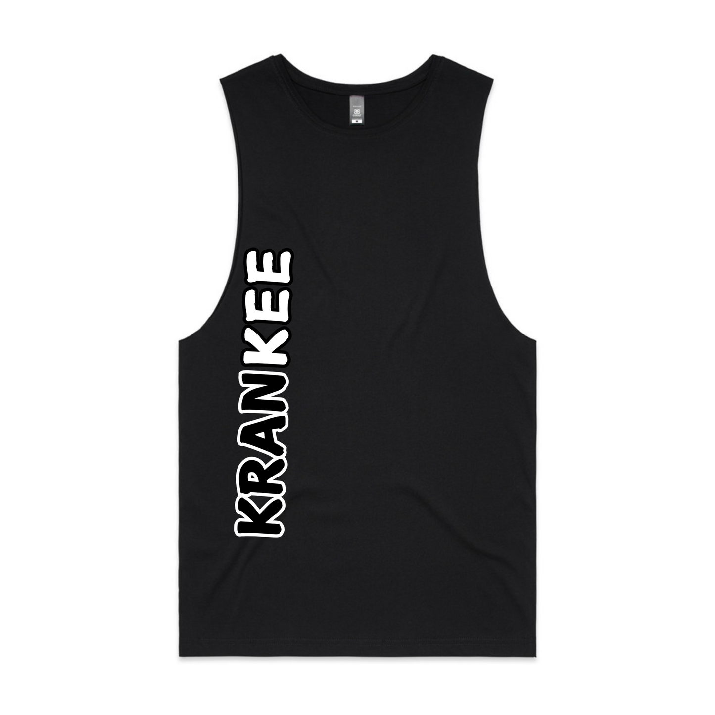 B/W Krankee Split - Mens Tank
