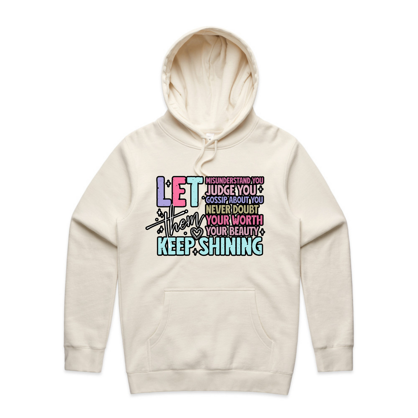 Let Them Front - Mens Staple Hoodie