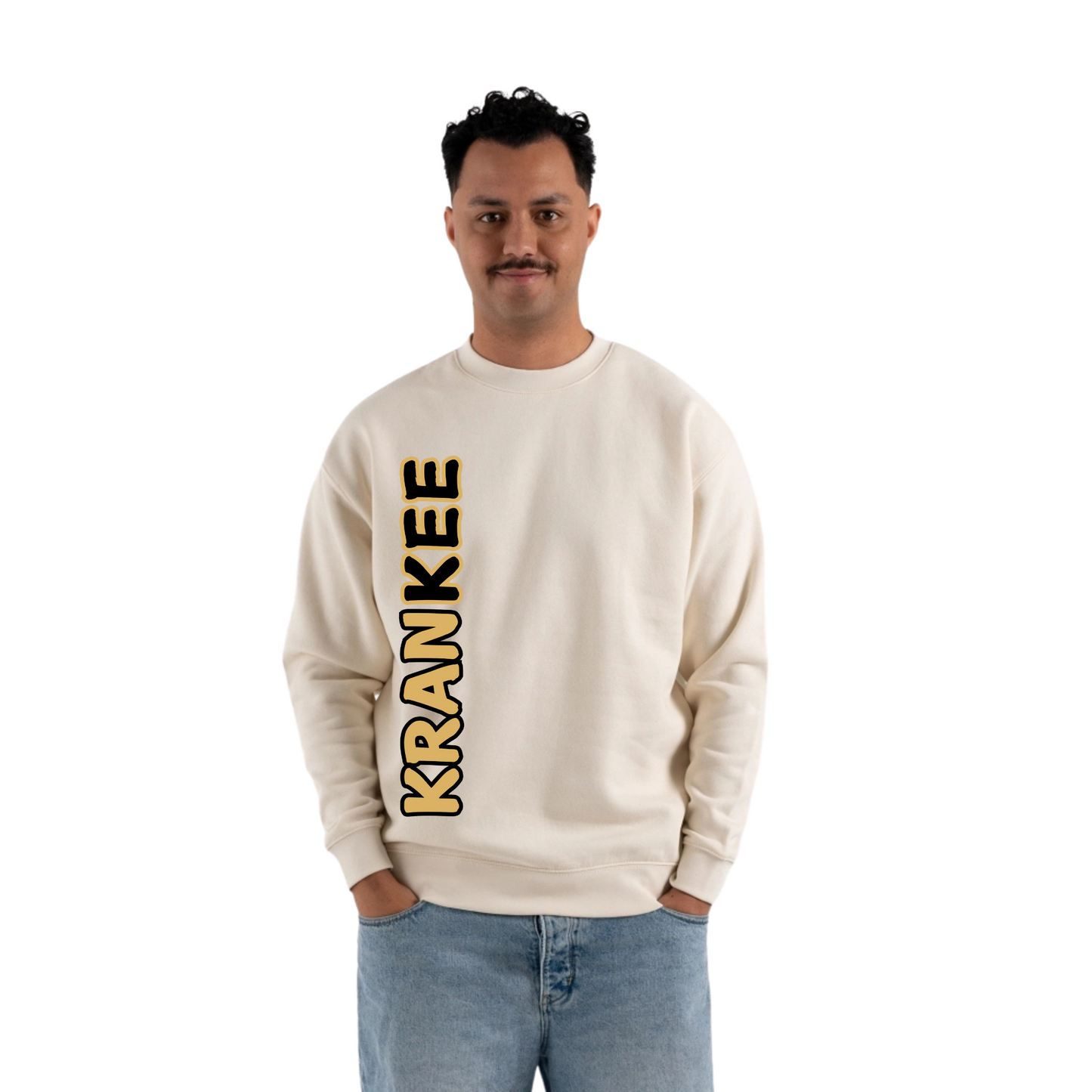 Gold Krankee Split - Mens Crew Neck