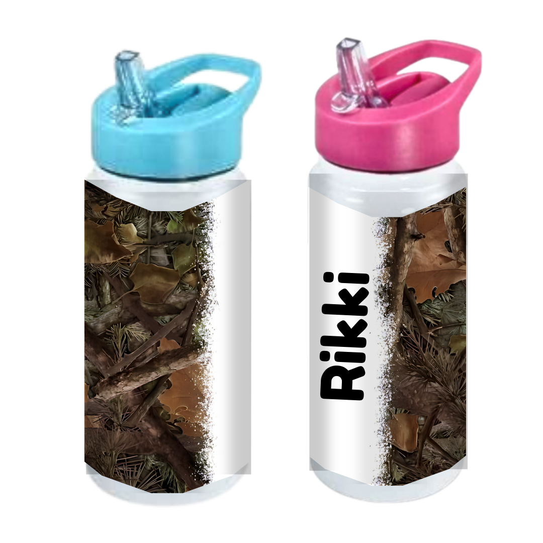 Camo Named - Kids Drink Bottle