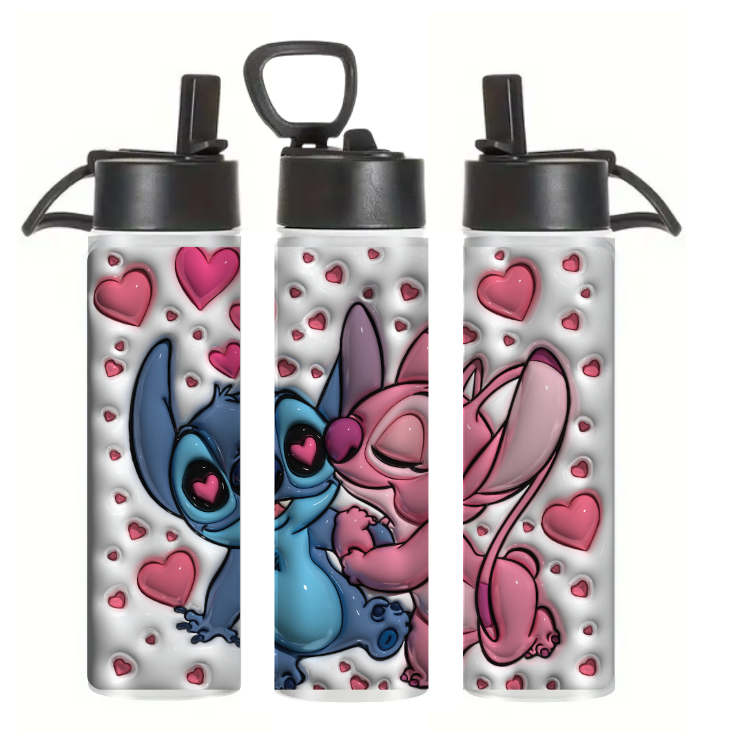 Stitch & Angel Love - Tumbler & Bottle