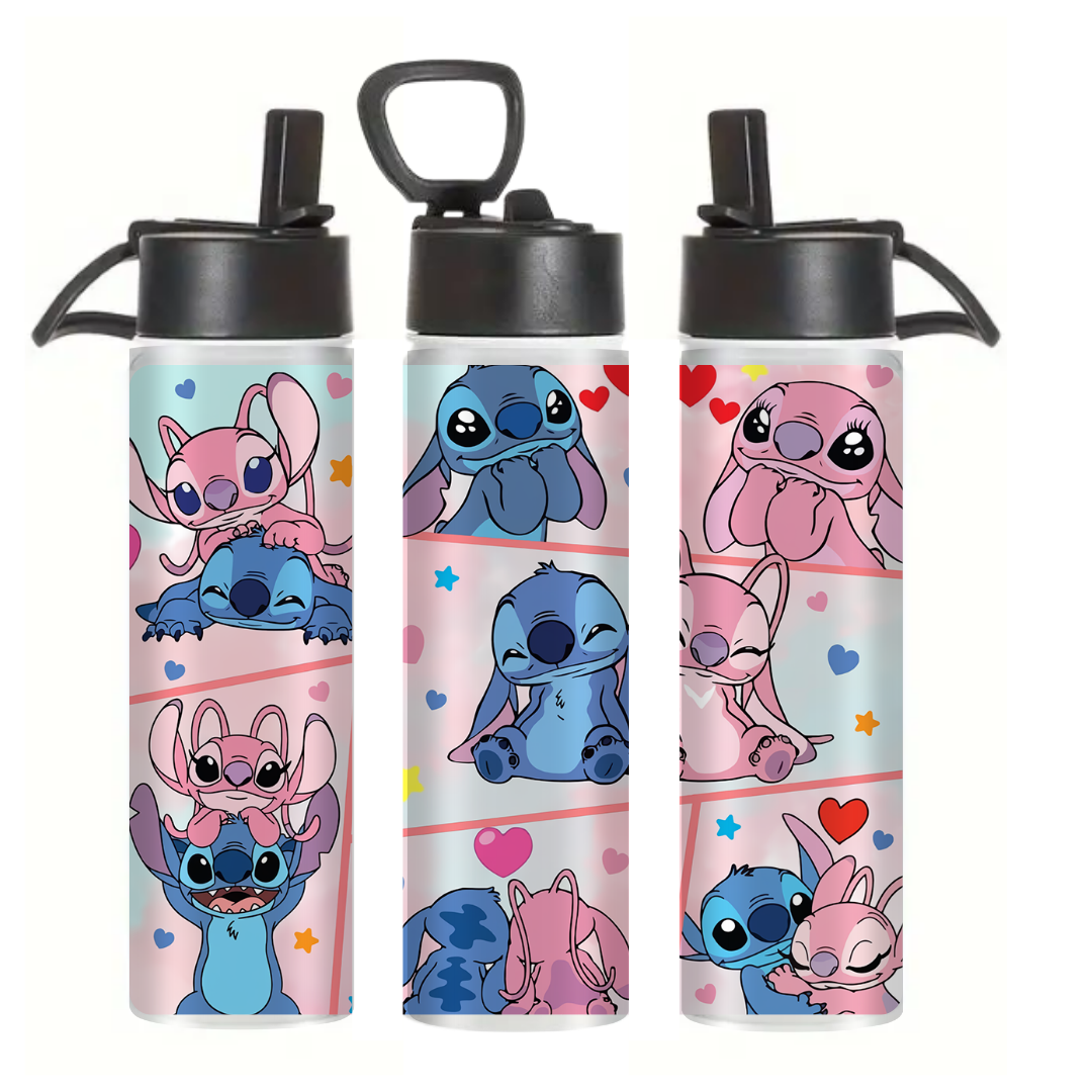 Stitch & Angel Collage - Tumbler & Bottle