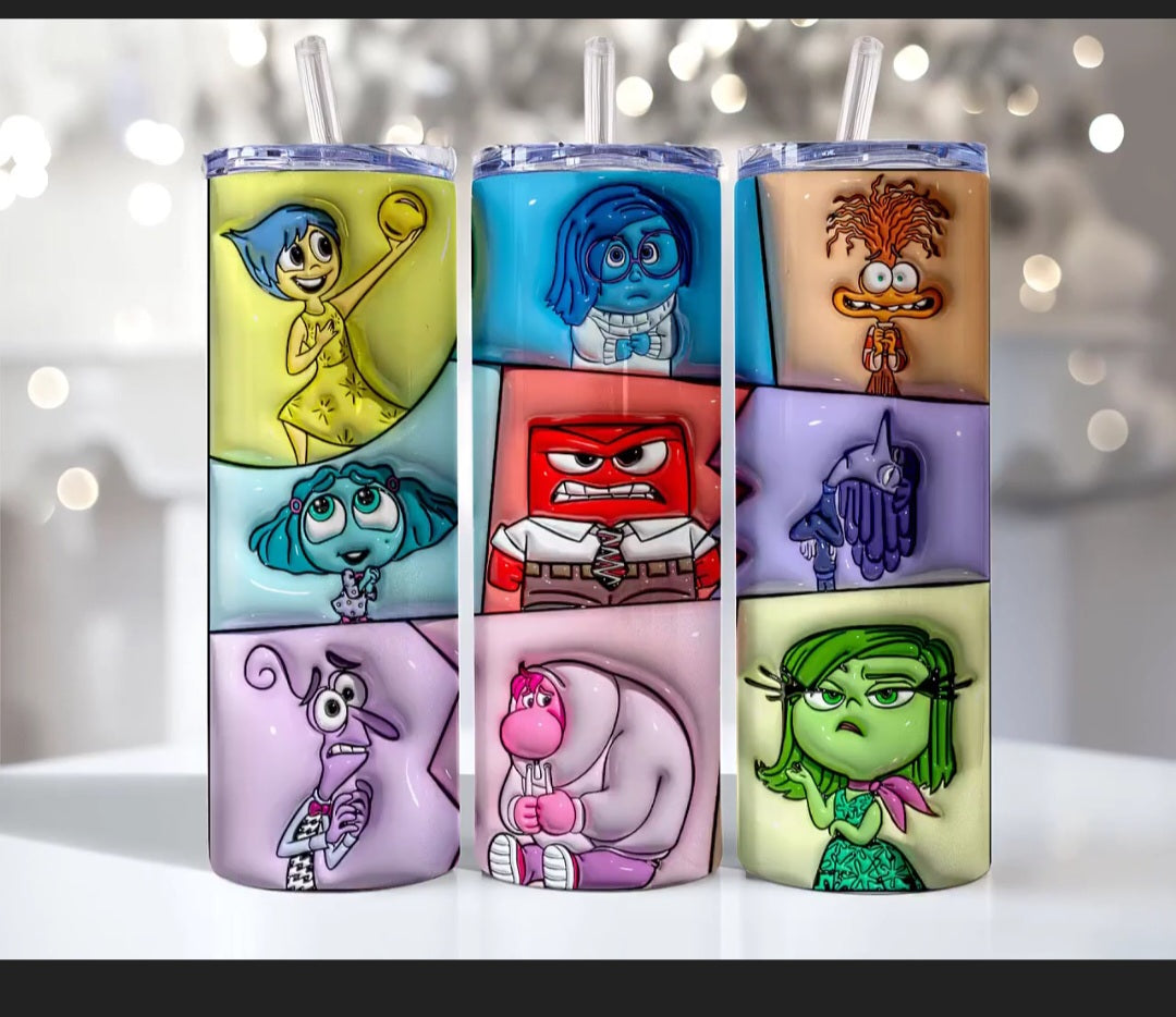 Inside Out Sections - Tumbler & Bottle