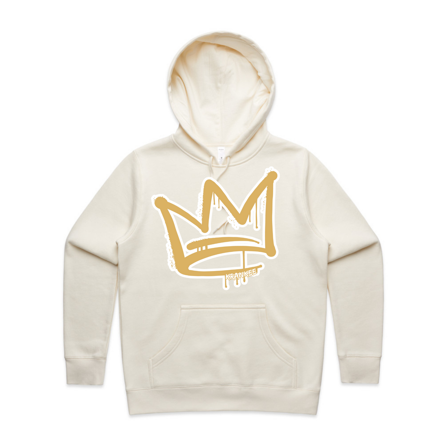 Gold Front Crown - Womens Staple Hoodie