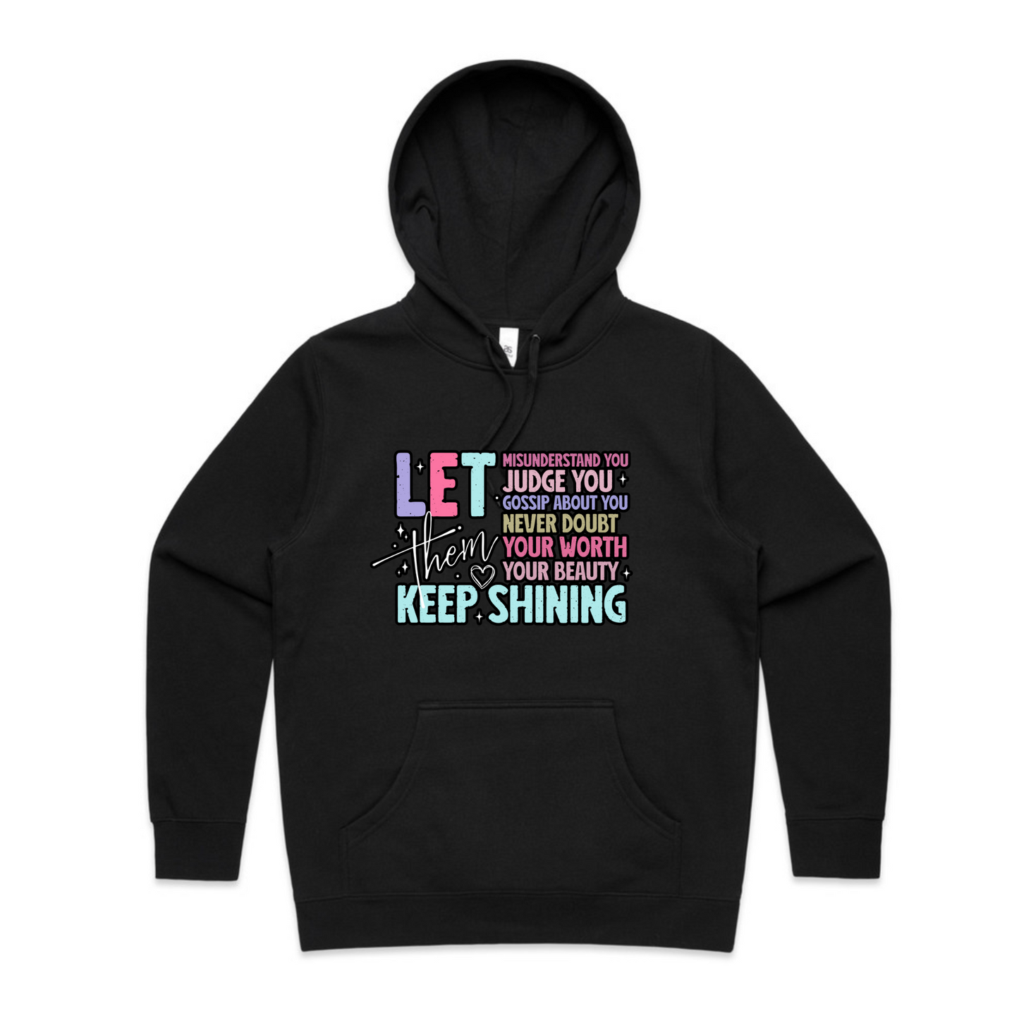 Let Them Front - Womens Staple Hoodie