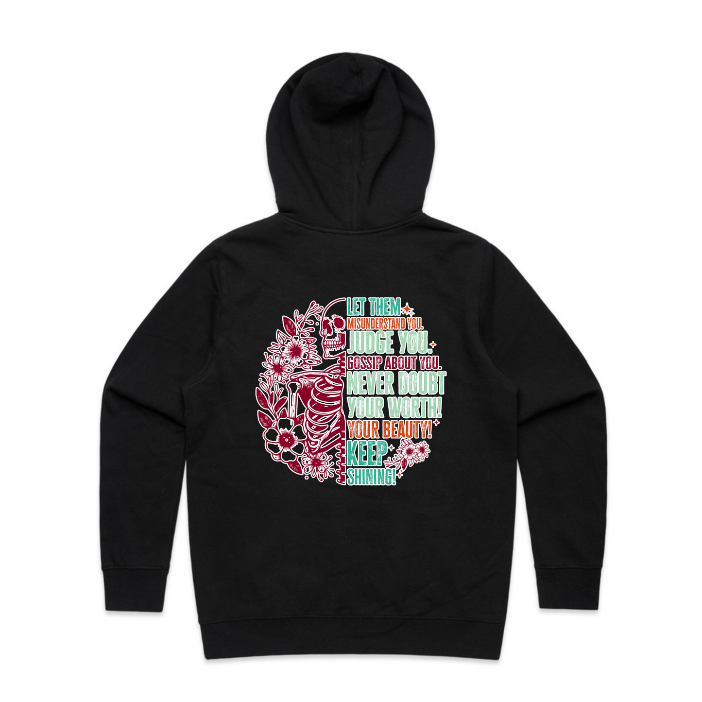 Let Them Skull Back - Womens Staple Hoodie