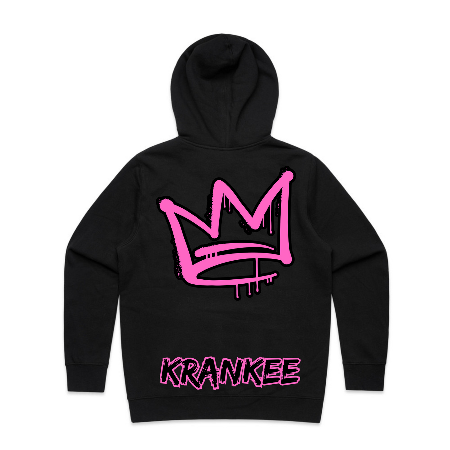 Pink Back Crown - Womens Staple Hoodie