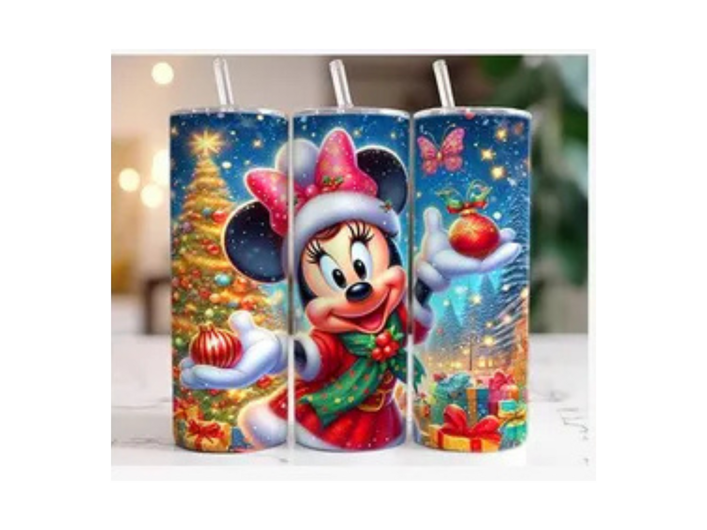 Minnie XMAS - Tumbler & Bottle
