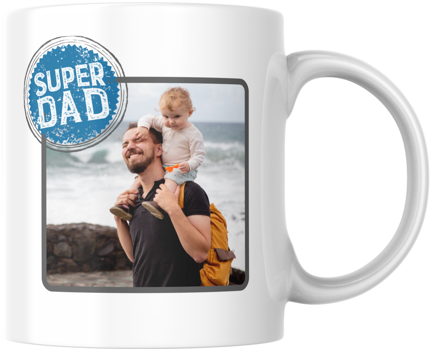 Super Dad Photo - Mug