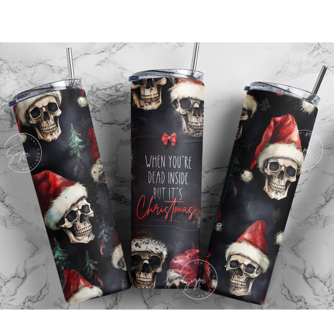Dead Skull XMAS - Tumbler & Bottle