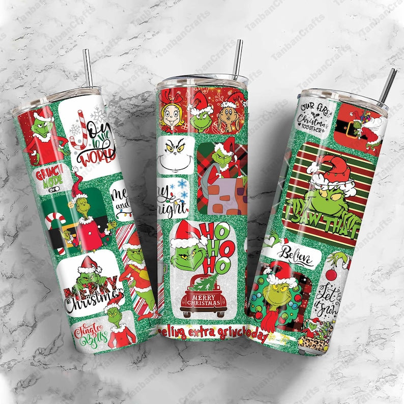 Grinch Time XMAS - Tumbler & Bottle