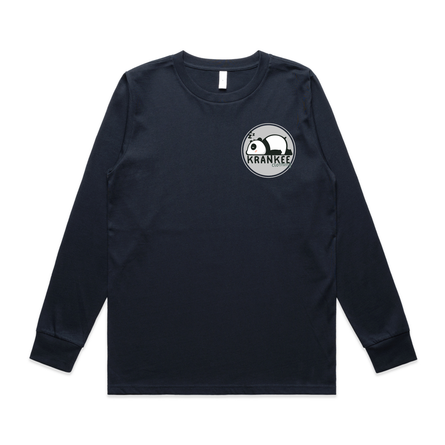 Womens Krankee Panda Long Sleeve