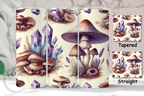 Crystals & Fungi - Tumbler & Bottle