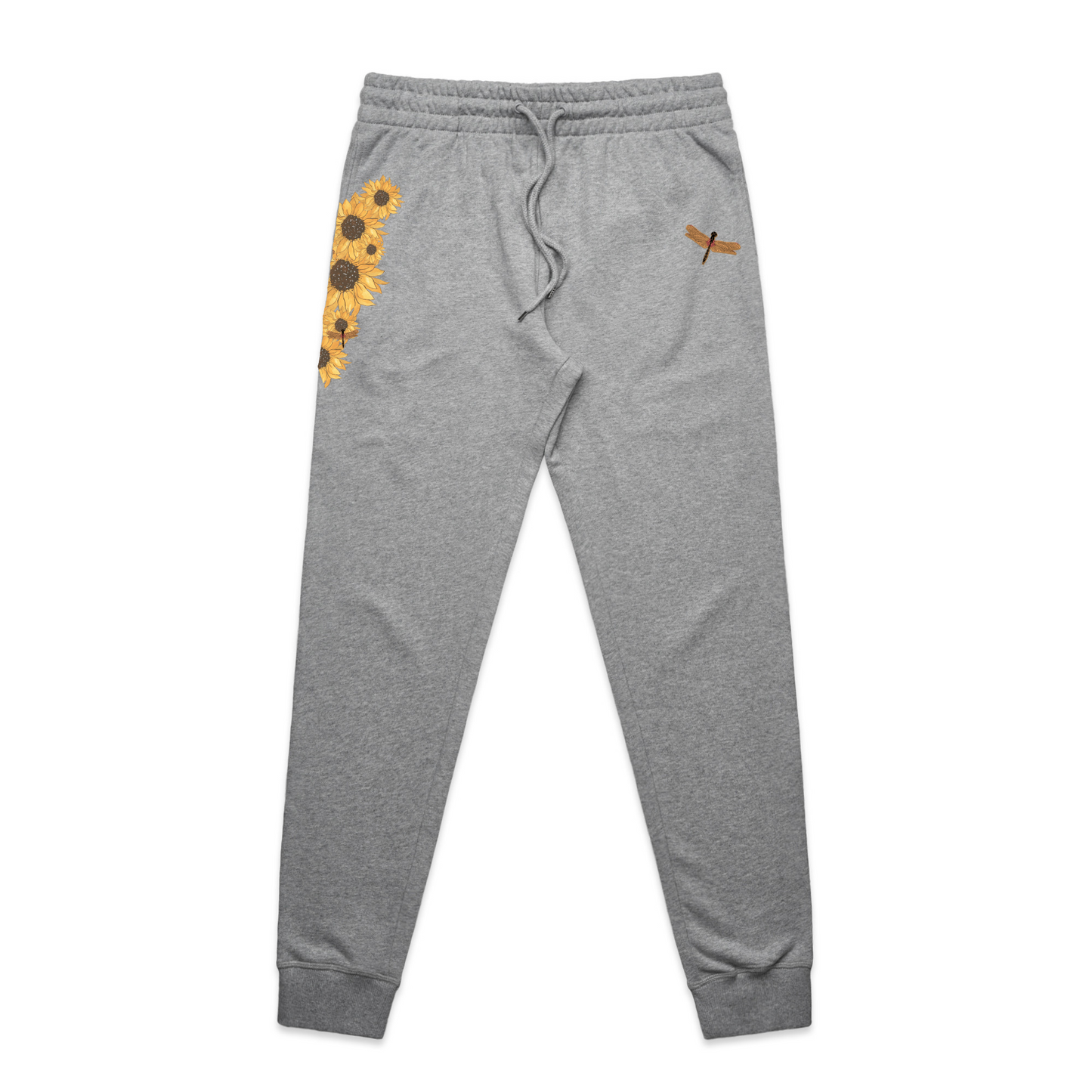 Unisex Flutterby Sunflower Slim Track Pants
