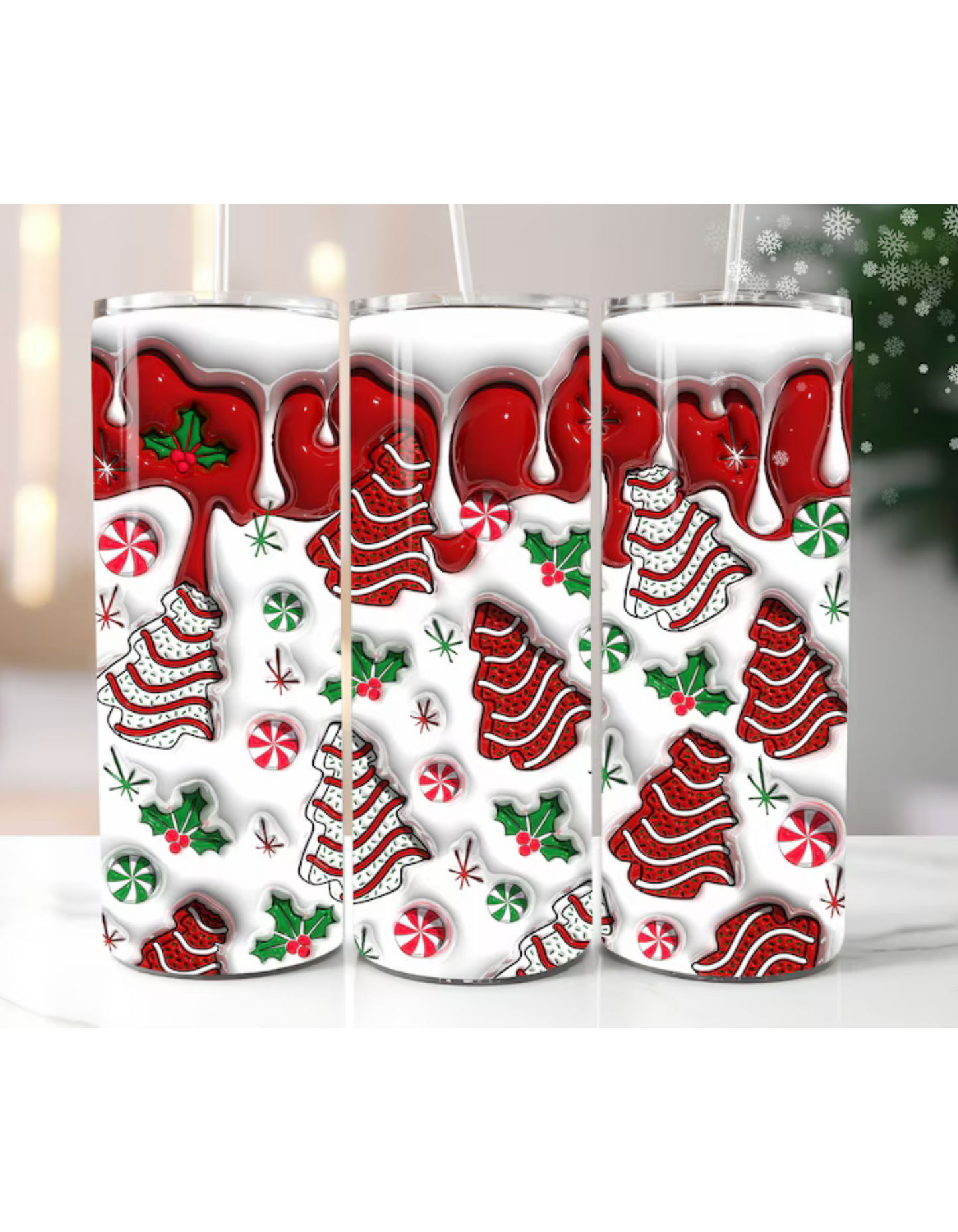 Trees XMAS - Tumbler & Bottle