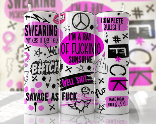Savage Words - Tumbler & Bottle