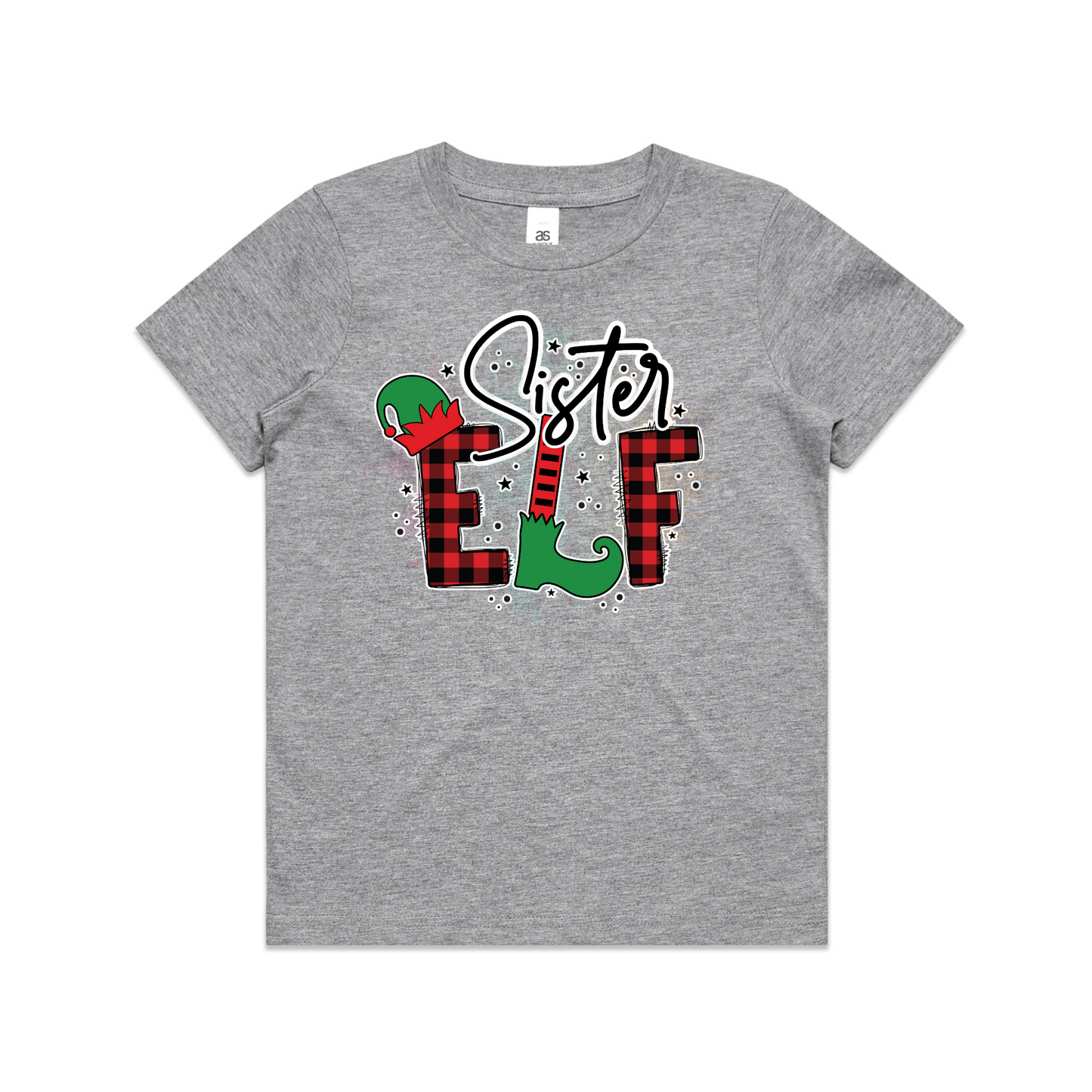 Sister Elf XMAS - Kids Tee