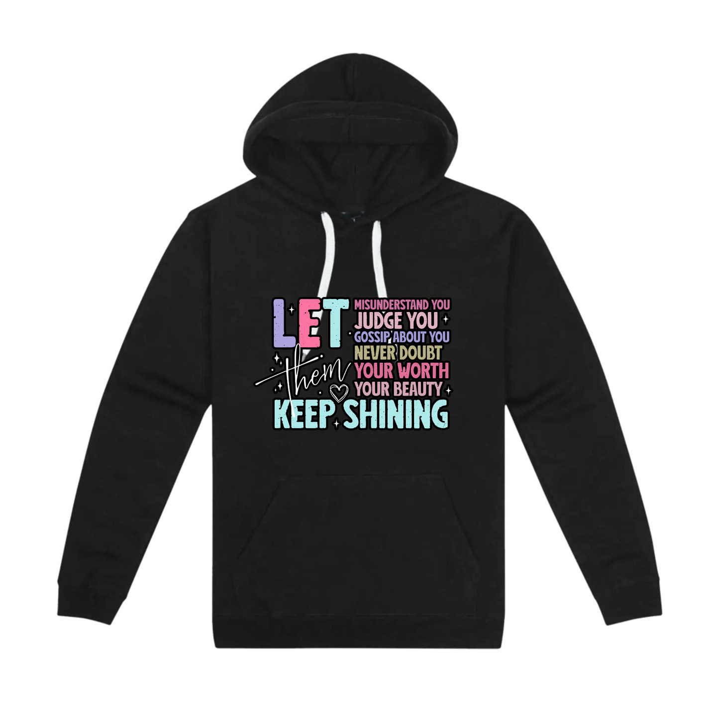 Let Them Front - Unisex ColourCord Hoodie