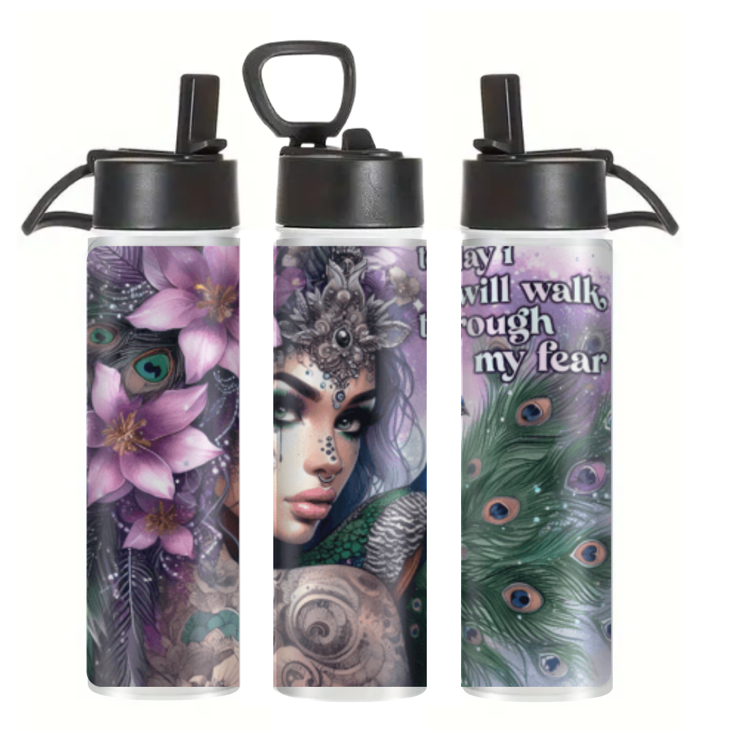 Walk Through My Fear - Tumbler & Bottle