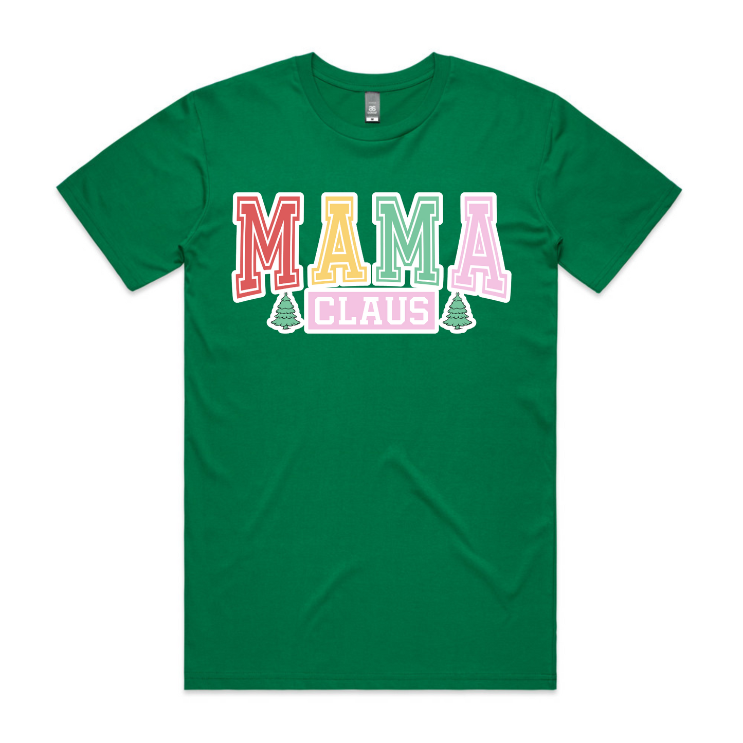 Mama Claus colourful XMAS - Mens Tee
