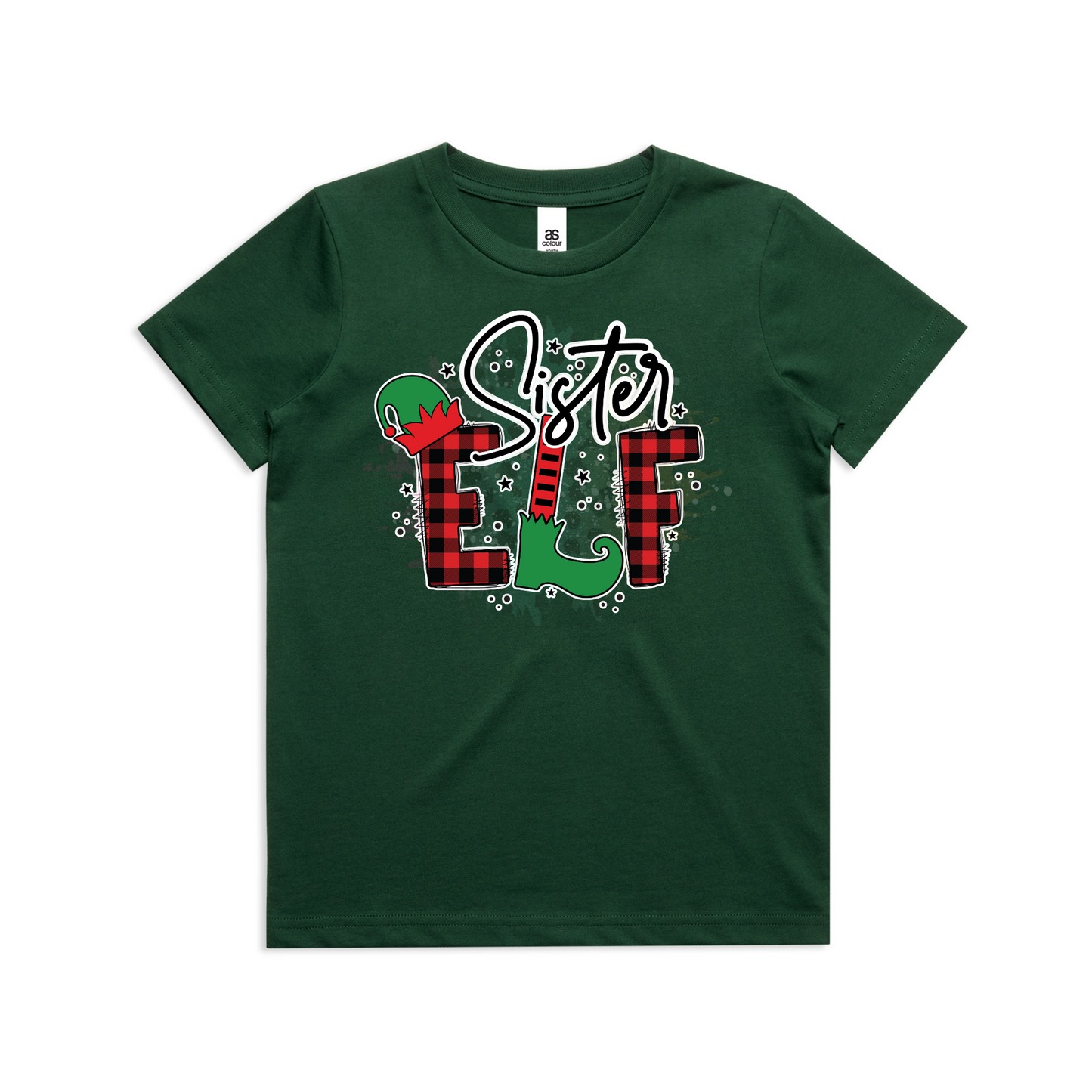 Sister Elf XMAS - Kids Tee