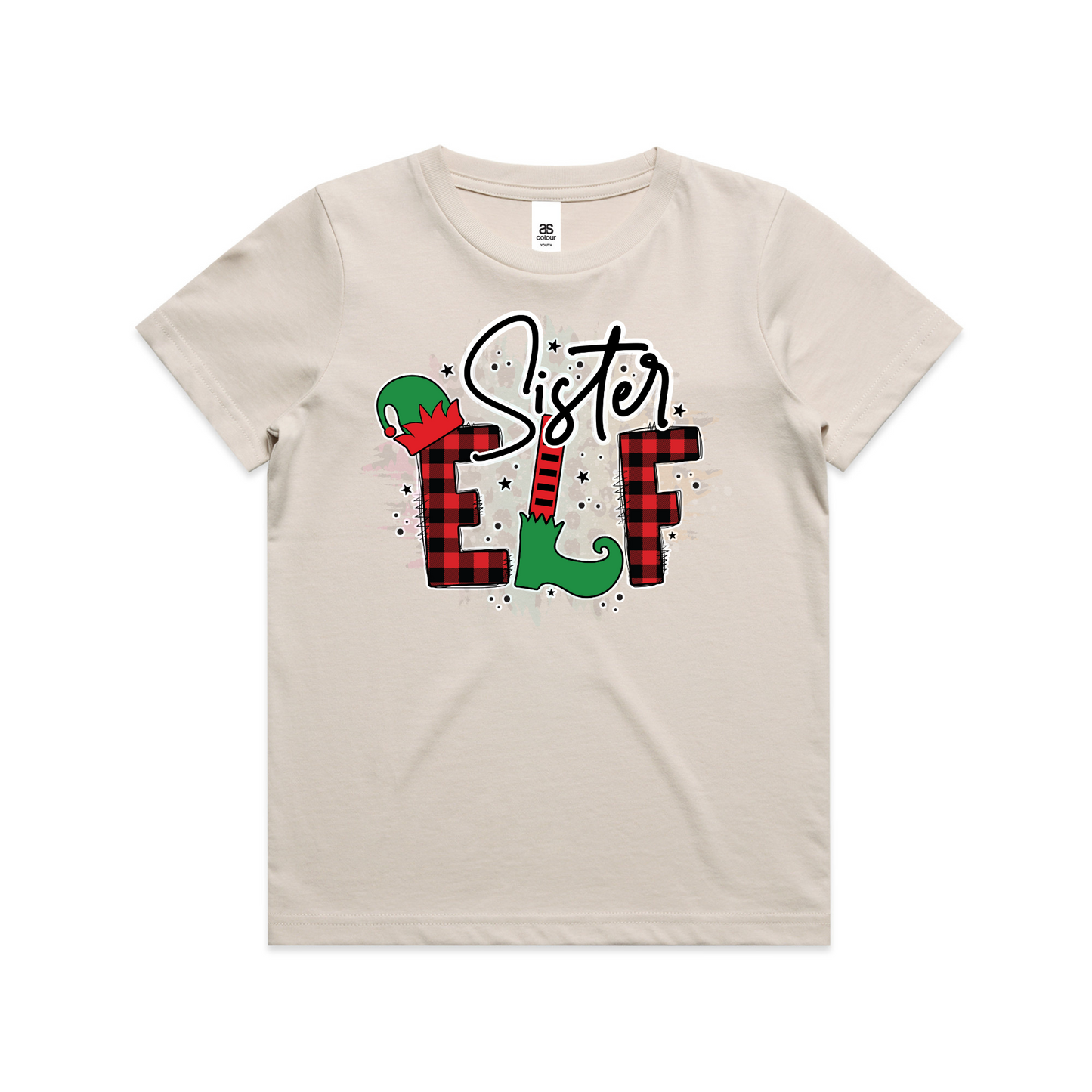 Sister Elf XMAS - Kids Tee