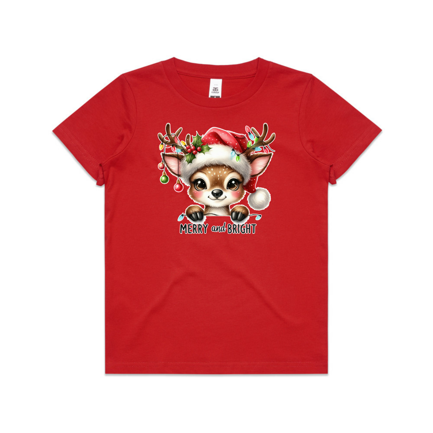 Merry & Bright XMAS - Kids Tee