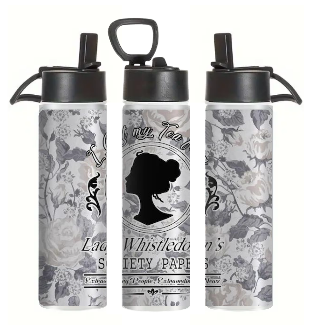 Bridgerton B/W - Tumbler & Bottle