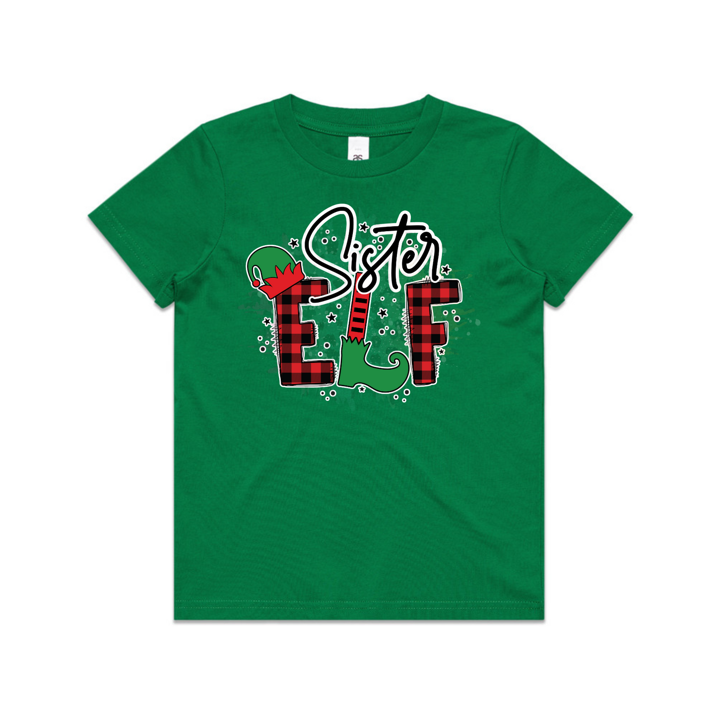 Sister Elf XMAS - Kids Tee